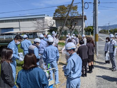 大和ハウス工業（株）さんとの協同清掃