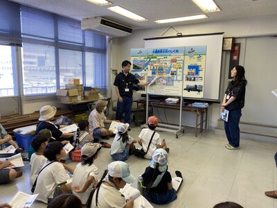 自然塾「水の大切さ編」　（豊橋市小鷹野浄水場の施設見学）の紹介画像